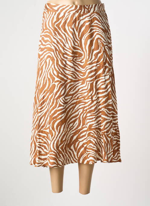 Fustă midi maro STELLA FOREST femeie