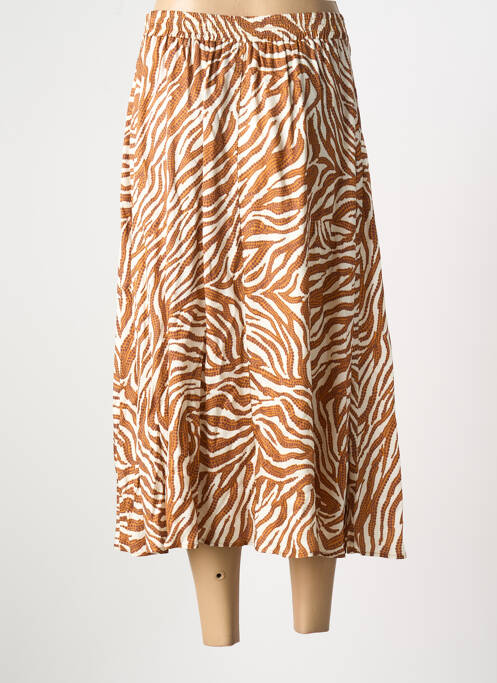 Fustă midi maro STELLA FOREST femeie