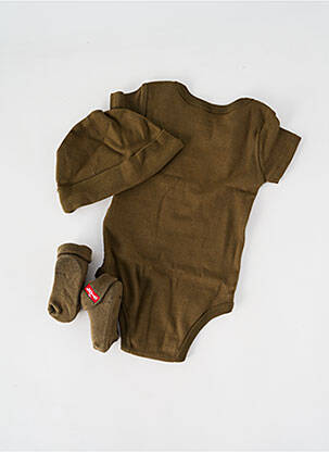 Body de lenjerie verde LEVI'S fată