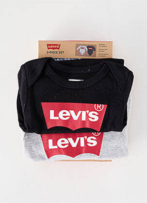 Body de lenjerie guler rotund gri LEVI'S fată