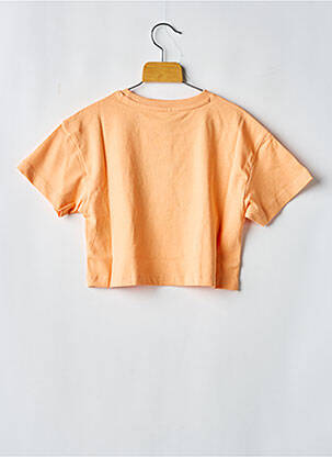 Tricou guler rotund portocalie NAME IT fată