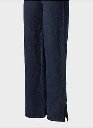 Pantalon larg albastru PIECES femeie