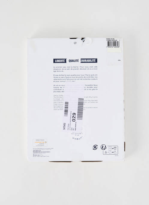 Maiou alb PETIT BATEAU femeie