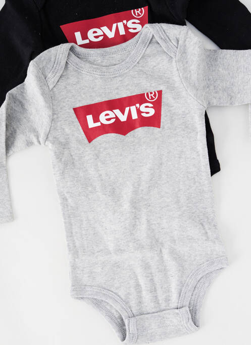 Body de lenjerie gri LEVIS fată