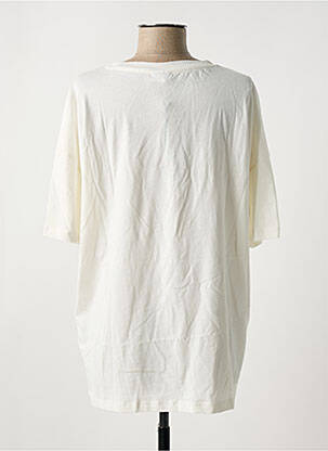 Tricou guler rotund alb NOISY MAY femeie