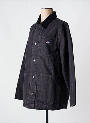 Geacă guler în v negru DICKIES femeie