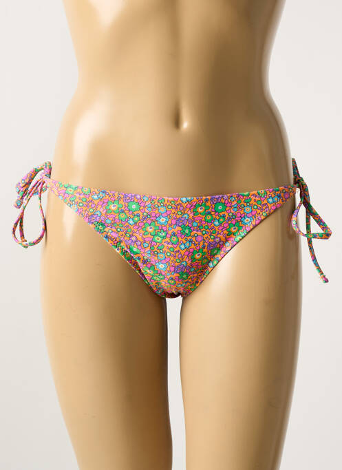 Chiloți de baie portocaliu PIECES femeie