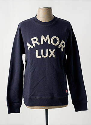 Hanorac guler rotund albastru ARMOR LUX bărbat