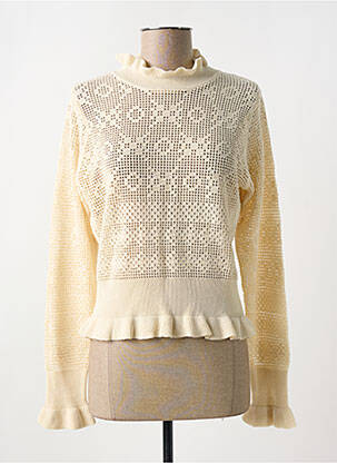 Pulover bej LA PETITE FRANCAISE femeie