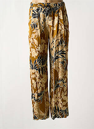 Pantalon larg verde LA PETITE FRANCAISE femeie