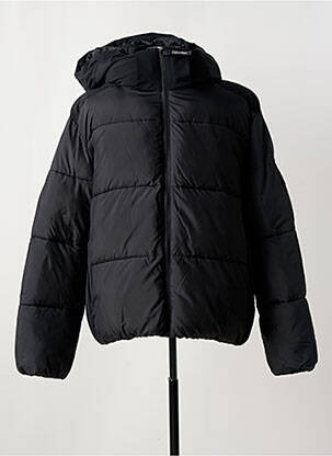 Geacă matlasată glugă negru CALVIN KLEIN bărbat