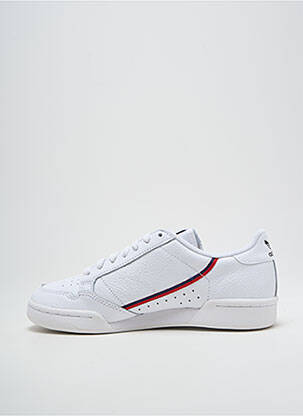 Adidași vârf rotund vârf rotund alb ADIDAS bărbat