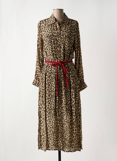 Rochie lungă maro STELLA FOREST femeie