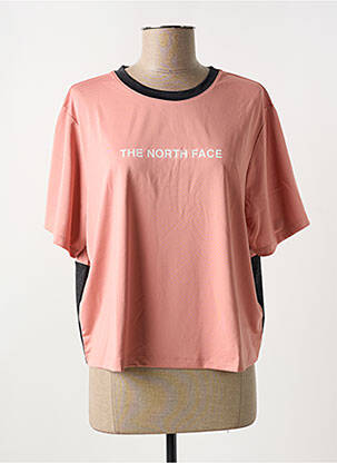 Tricou guler rotund roz THE NORTH FACE femeie