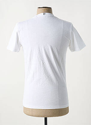Tricou guler rotund alb FAGUO bărbat