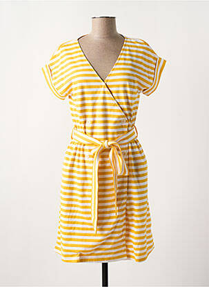 Rochie midi galben ARMOR LUX femeie