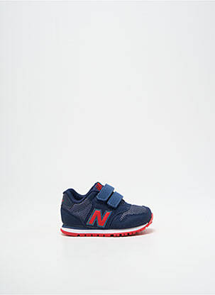 Adidași închidere cu șireturi vârf rotund albastru NEW BALANCE băiat
