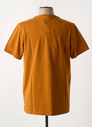 Tricou guler rotund galben KULTE bărbat