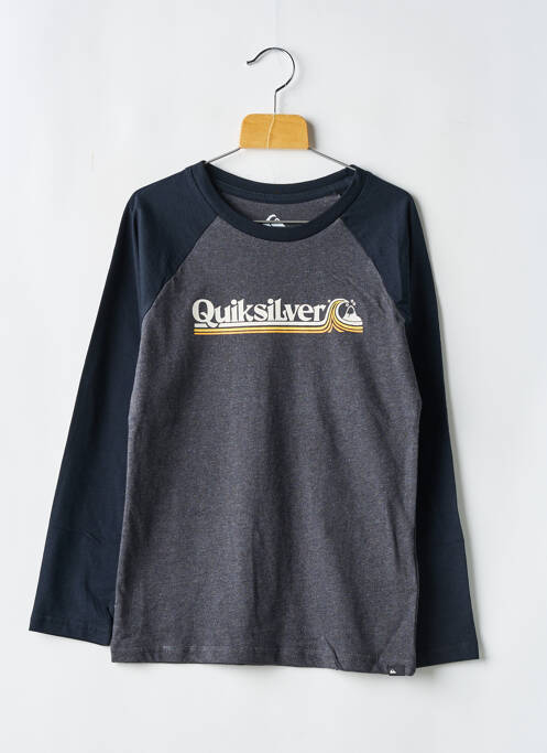 Tricou negru QUIKSILVER băiat