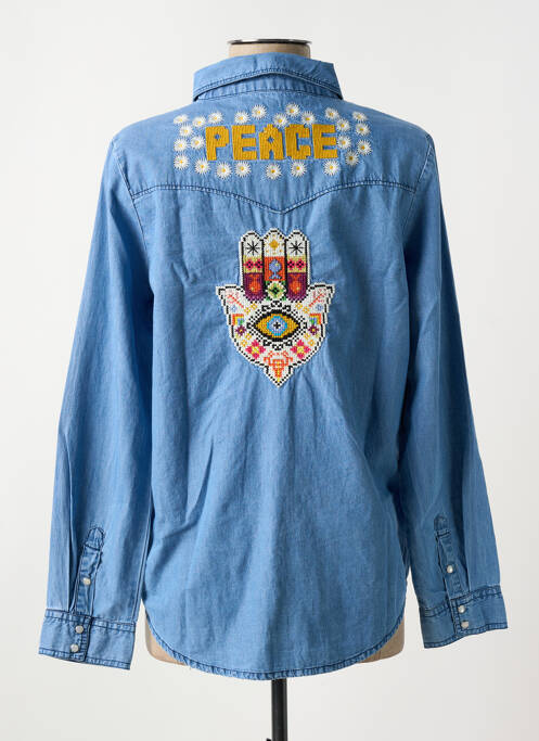 Cămașă albastru WILD femeie