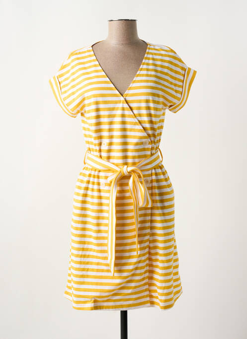 Rochie midi galben ARMOR LUX femeie