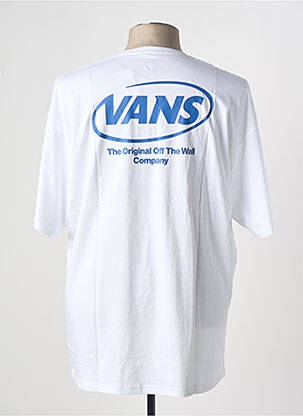 Tricou guler rotund alb VANS bărbat