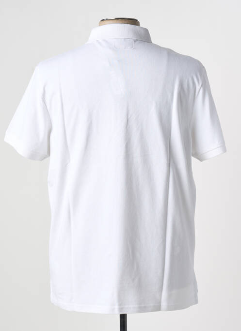 Polo alb SCHOTT bărbat