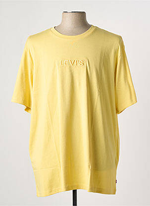 Tricou guler rotund galben LEVI'S bărbat