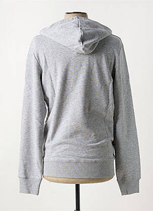 Hanorac cu glugă guler rotund gri JACK & JONES bărbat