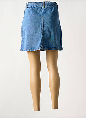 Fustă mini albastru PIECES femeie