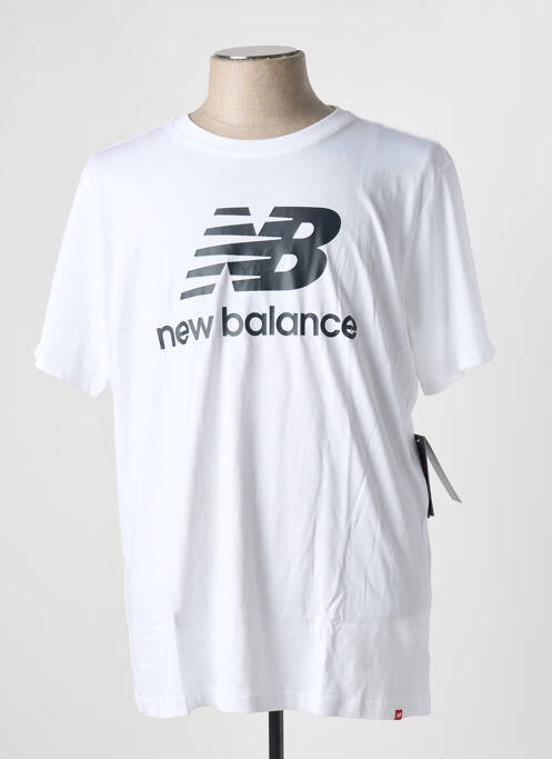 Tricou alb NEW BALANCE bărbat