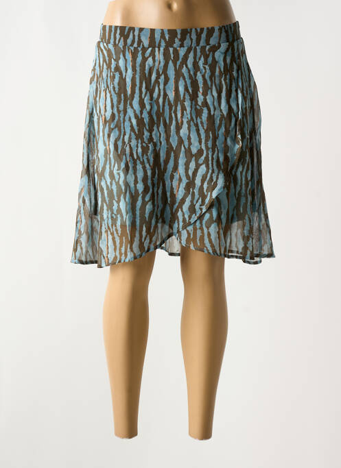 Fustă midi albastru VILA femeie