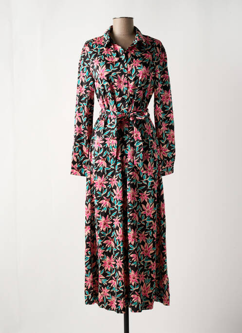 Rochie lungă negru GRACE & MILA femeie