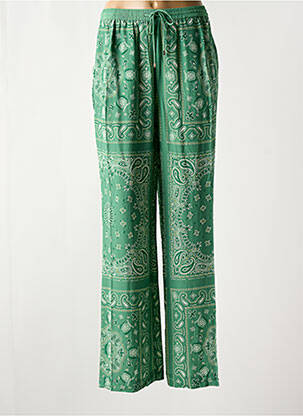 Pantalon larg verde TOMMY HILFIGER femeie