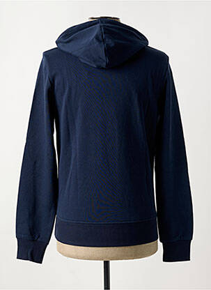 Hanorac cu glugă guler rotund albastru JACK & JONES bărbat