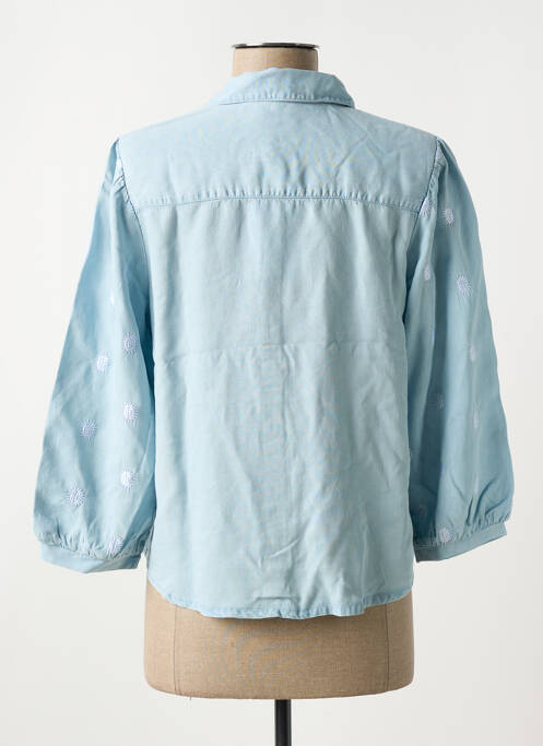 Cămașă albastru PIECES femeie