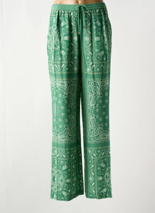 Pantalon larg verde TOMMY HILFIGER femeie