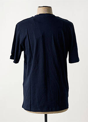 Tricou guler rotund albastru JACK & JONES bărbat
