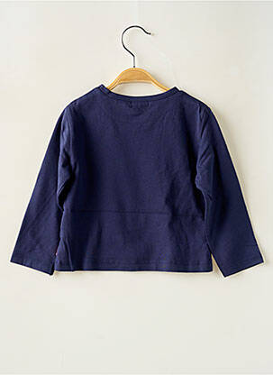 Tricou guler rotund albastru BILLIEBLUSH fată
