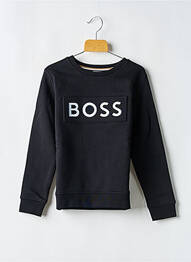 Hanorac guler rotund negru HUGO BOSS garcon