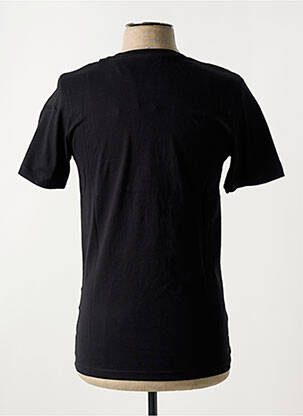 Tricou guler rotund negru JACK & JONES bărbat