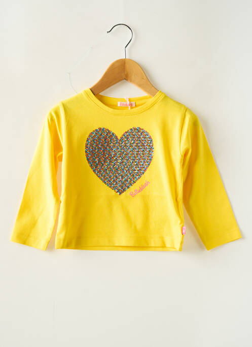 Tricou galben BILLIEBLUSH fată