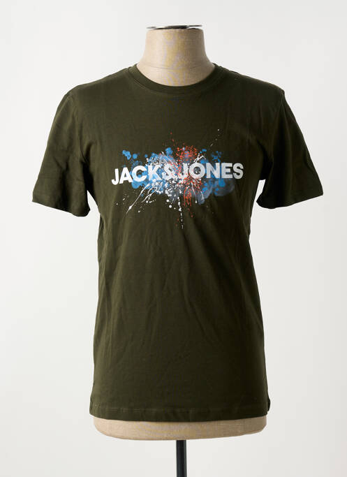 Tricou verde JACK & JONES bărbat