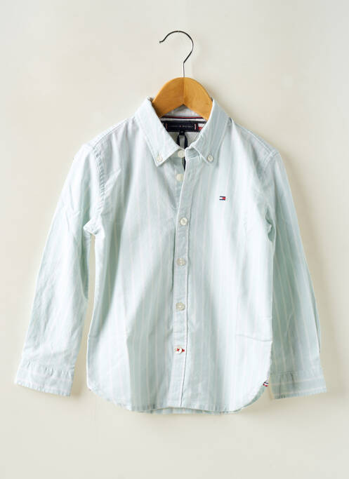 Cămașă cu mâneci lungi gri TOMMY HILFIGER băiat