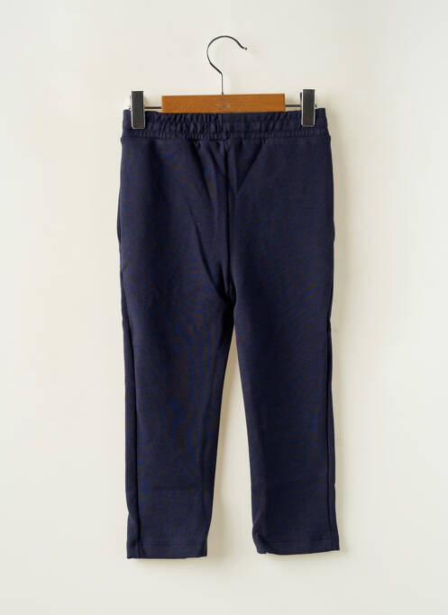 Pantalon drept albastru PETIT BATEAU fată