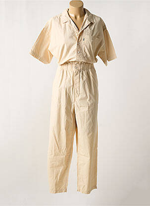 Salopetă-pantalon bej LEVIS femeie