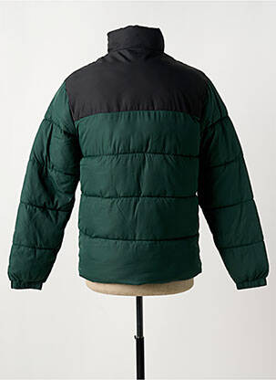 Geacă matlasată guler col înalt verde JACK & JONES bărbat
