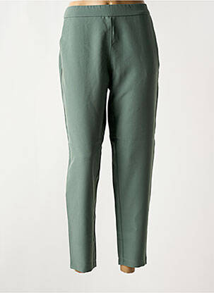 Pantalon slim verde VILA femeie