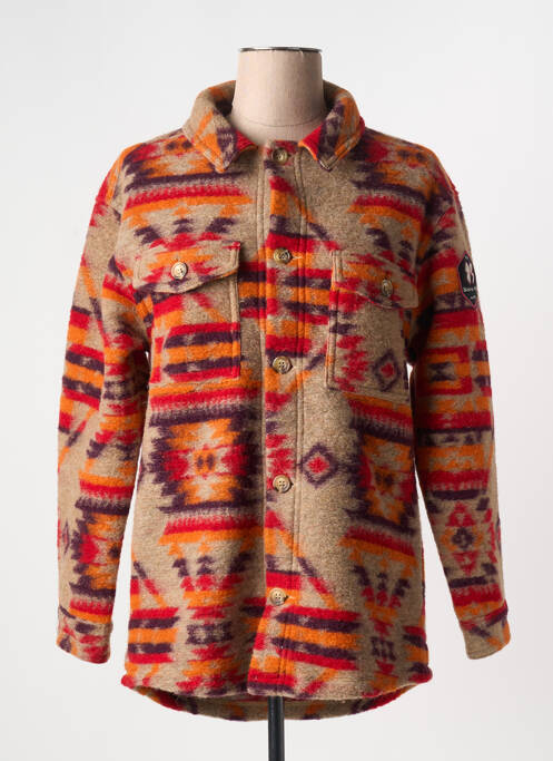 Palton scurt maro BANANA MOON femeie