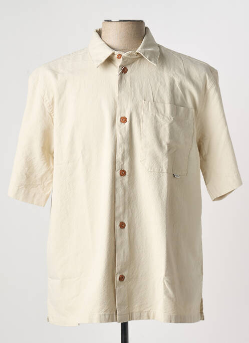 Cămașă cu mâneci scurte bej CASUAL FRIDAY bărbat